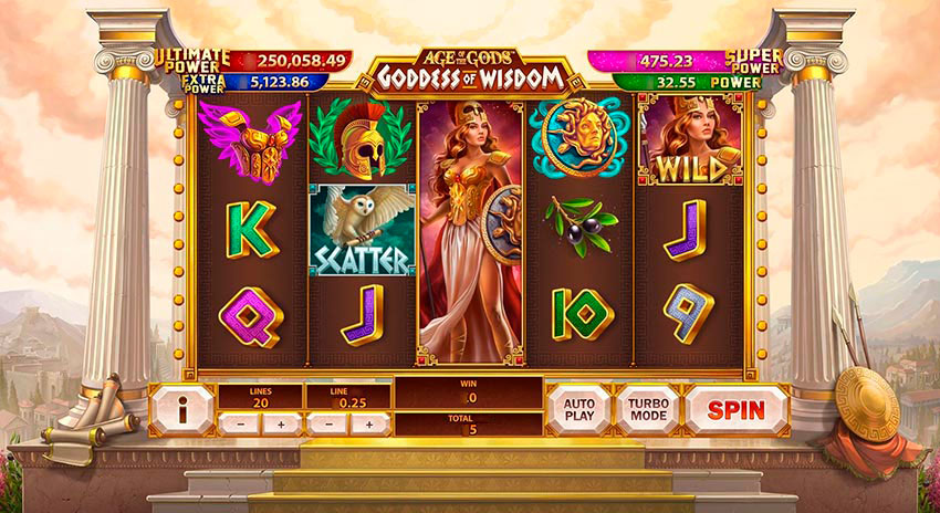 Видеослот серии AoG