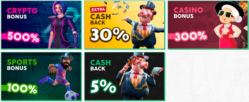 Бонусы LadyLindaCasino