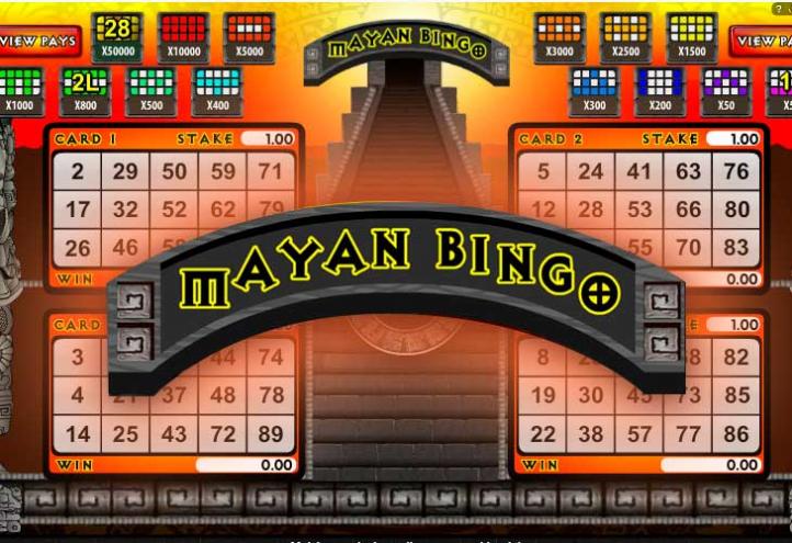 Mayan Bingo